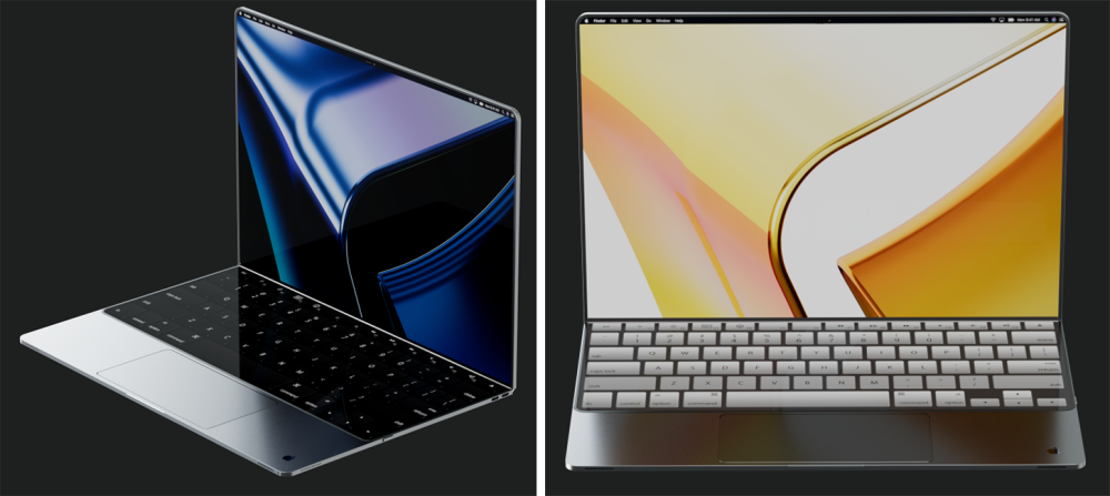 Foldable-MacBook-render-keyboard