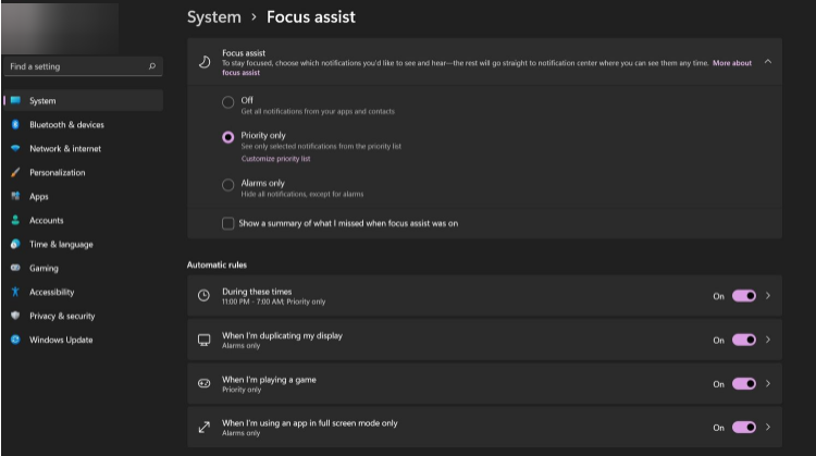 focus-assist-windows-11-best-tweaks
