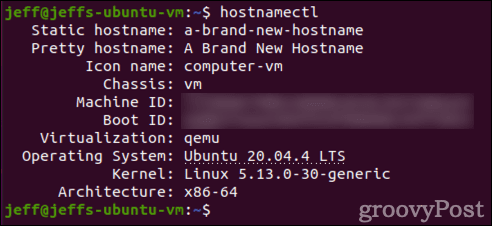 hostnamectl-showing-pretty-and-static