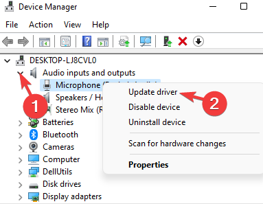 Device-Manager-Audio-inputs-and-outputs-microphone-right-click-Update-driver