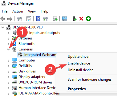 Device-Manager-Cameras-Integrated-Webcam-right-click-Enable-device