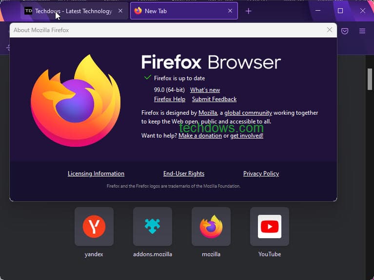 Firefox 99 已经发布，这是新的和改变的