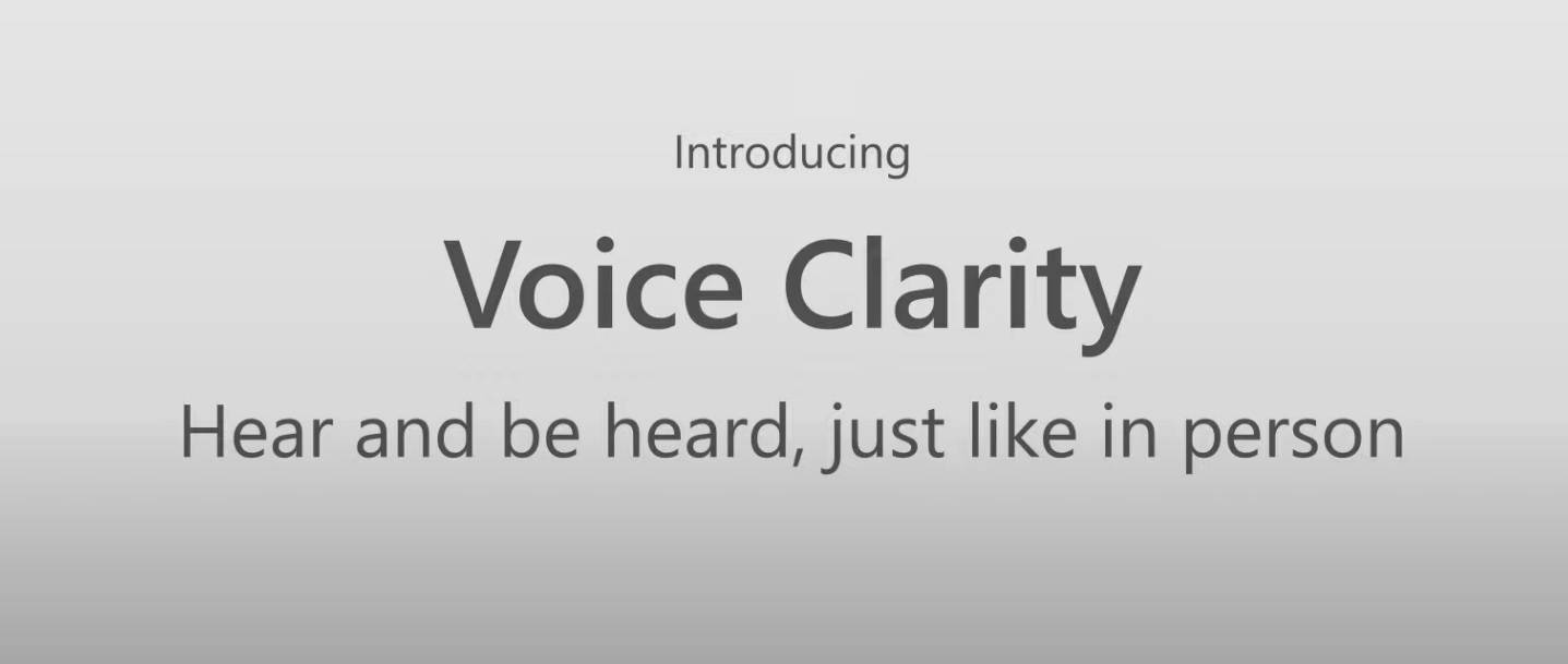 Voice-Clarity
