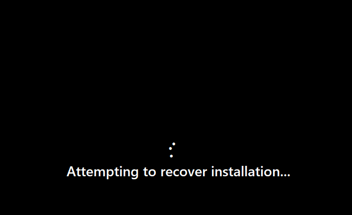 attempting-to-recover-installation