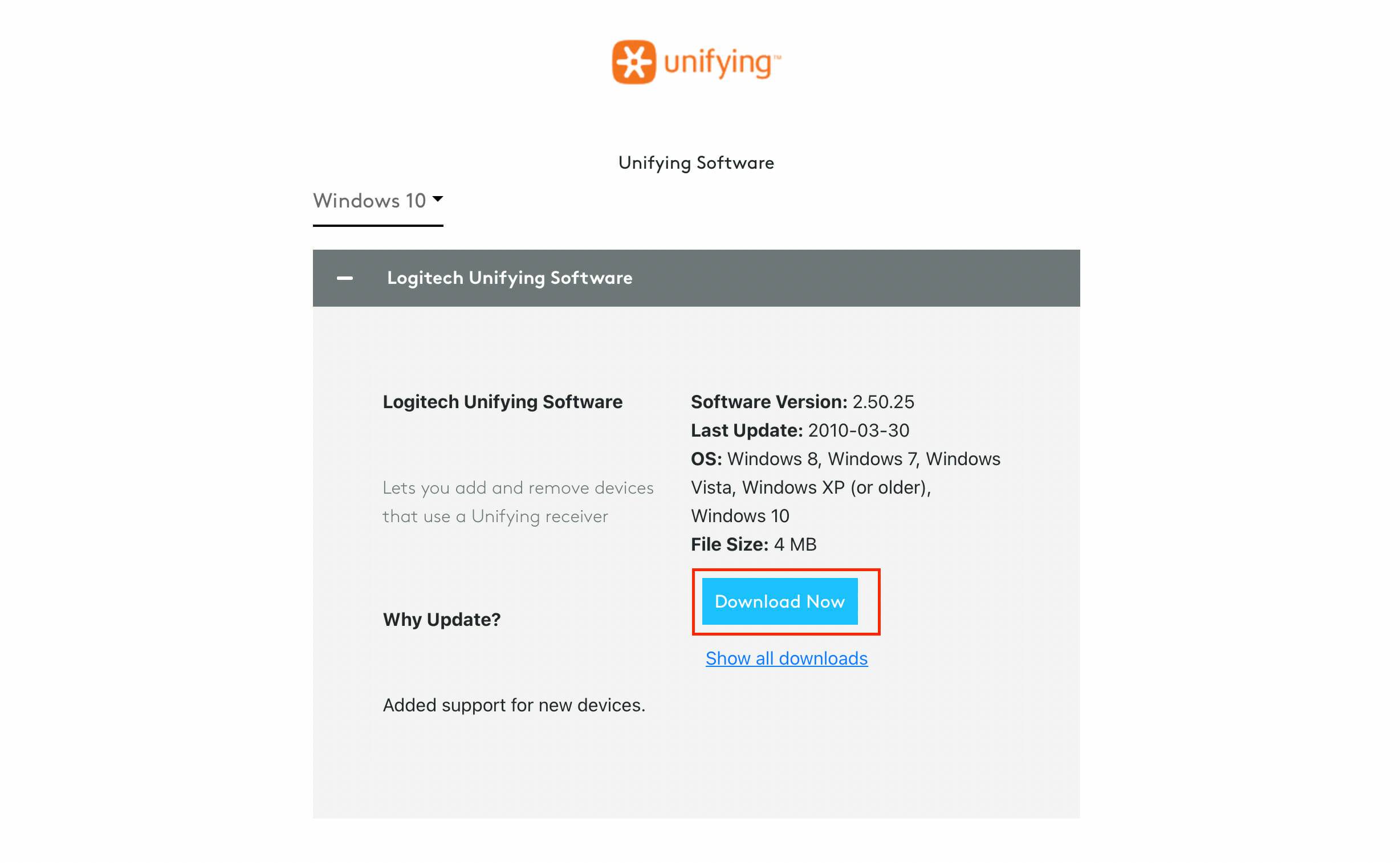 downloading-logitech-unifying-software