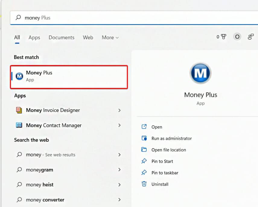 search-MS-Money