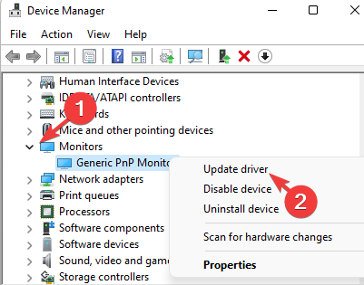 Device-Manager-Monitors-Generic-PnP-Monitor-right-click-Update-driver-1