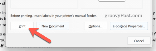Word-Label-Print-Option