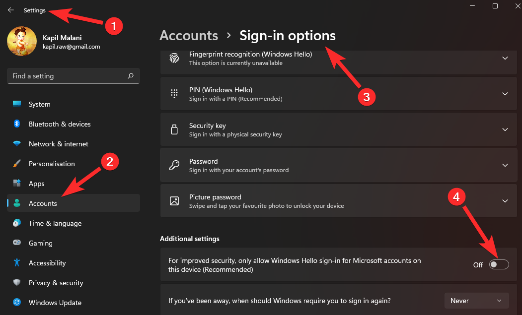 disable-windows-hello-sign-in