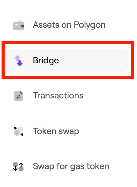 如何使用Polygon桥？