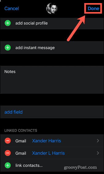 how-to-merge-contact-on-iphone-link-contacts-done