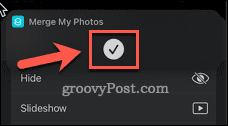 how-to-merge-pictures-on-iphone-check-mark