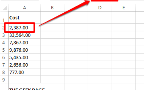 如何从 Excel 中的数字值和文本值中删除逗号