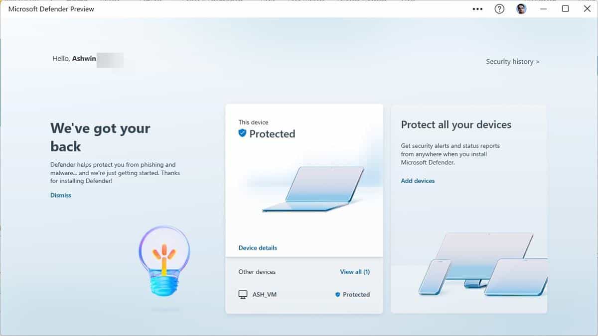 Microsoft-Defender-Preview-user-interface