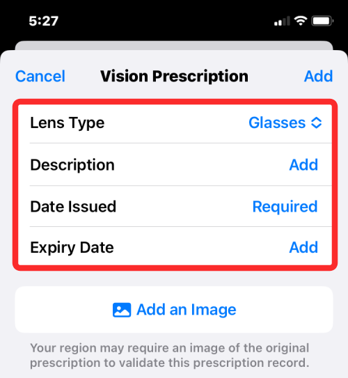 vision-prescription-on-health-app-13-a