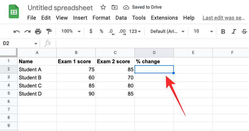 calculate-percentage-changes-in-google-sheet-16-a