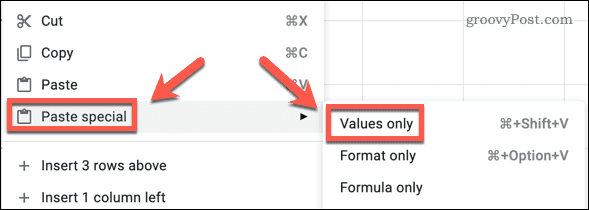 google-sheets-paste-values