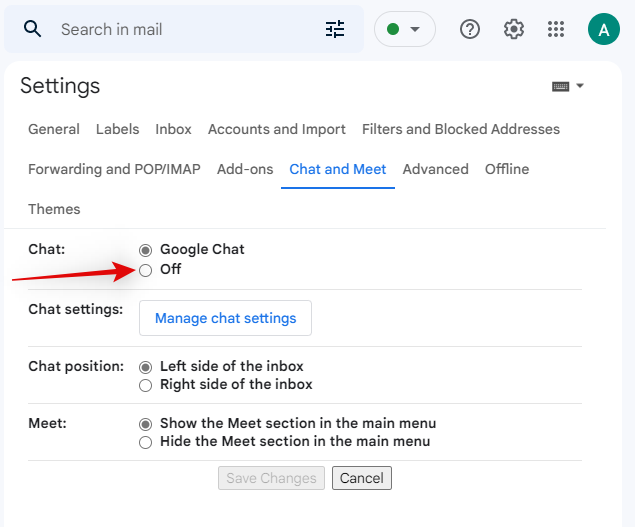 disable-chat-and-meet-from-sidebar-in-gmail-7