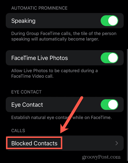 find-blocked-numbers-iphone-facetime-blocked-contacts