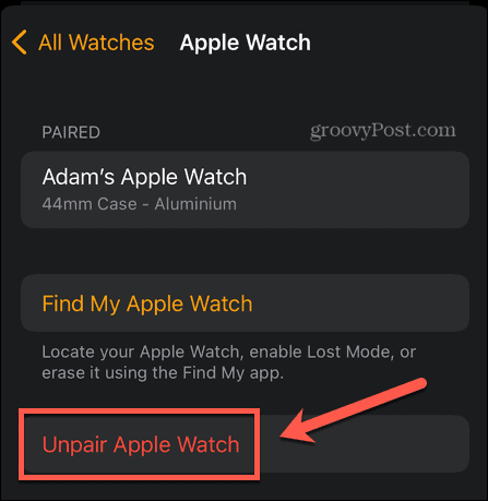 fix-apple-watch-battery-drain-unpair