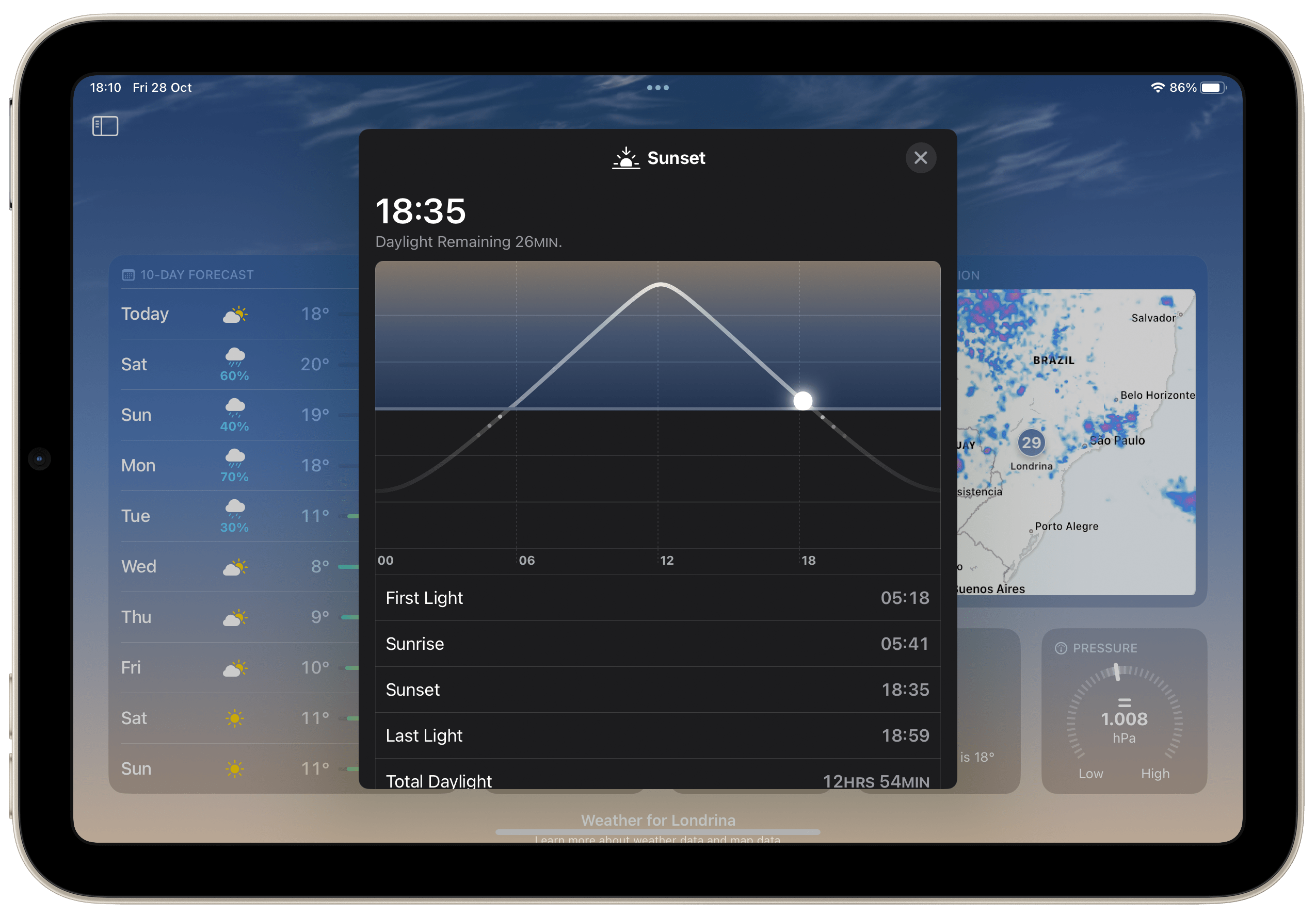 Weather-app-iPad-iPadOS-16-graph-min