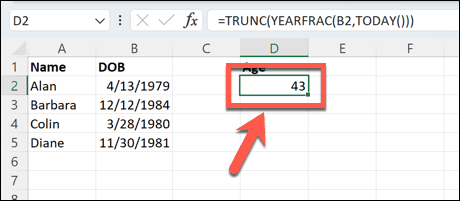 calculate-age-excel-yearfrac-age