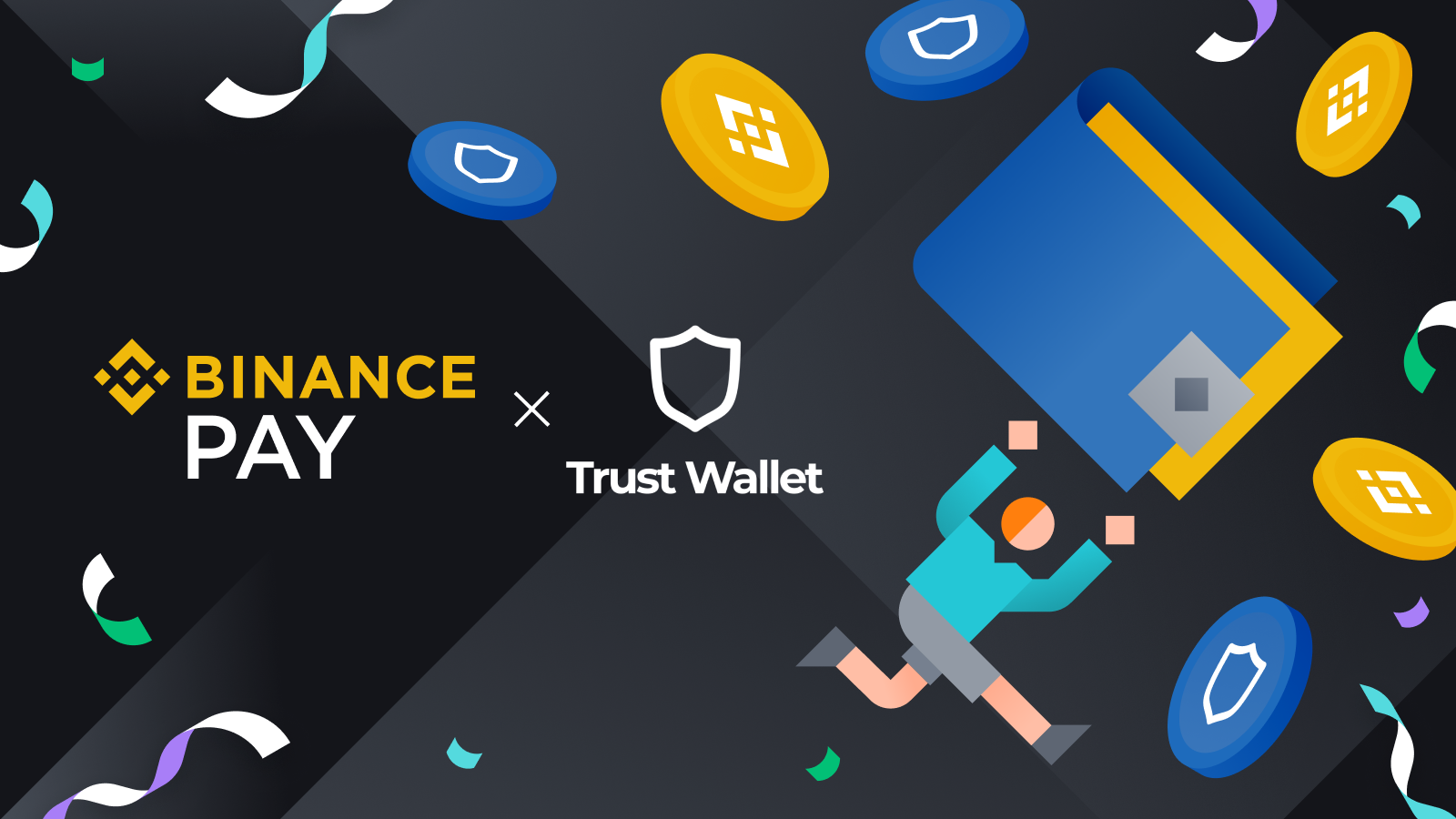 通过 Binance Pay 的新集成在 Binance 和 Trust Wallet 之间轻松转移加密货币