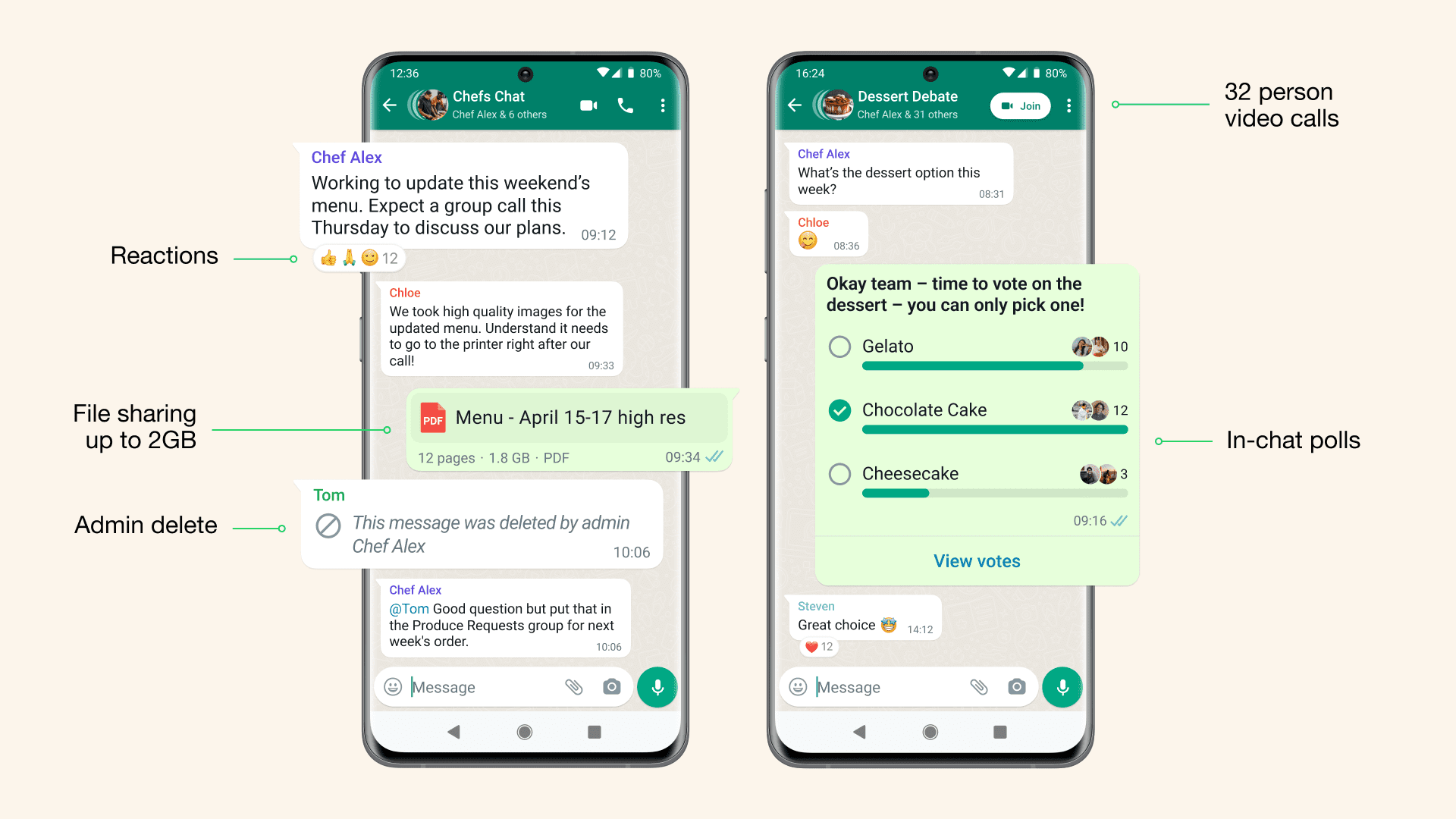 WhatsApp-features