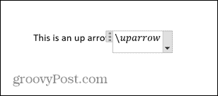 type-arrows-word-equation-shortcut