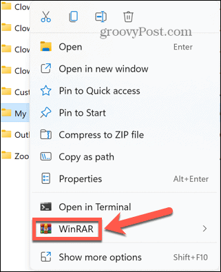 windows-11-lock-folder-winrar