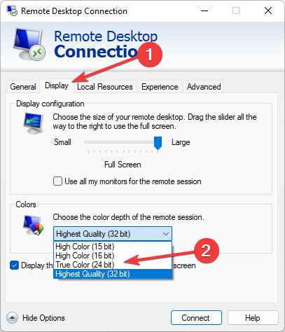 Change-the-color-depth-of-the-remote-session