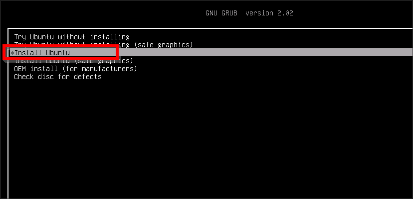 install-ubuntu-menu