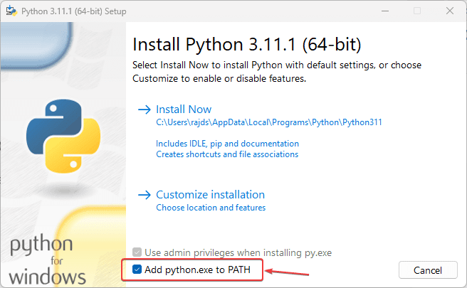 Add-python.exe-to-path