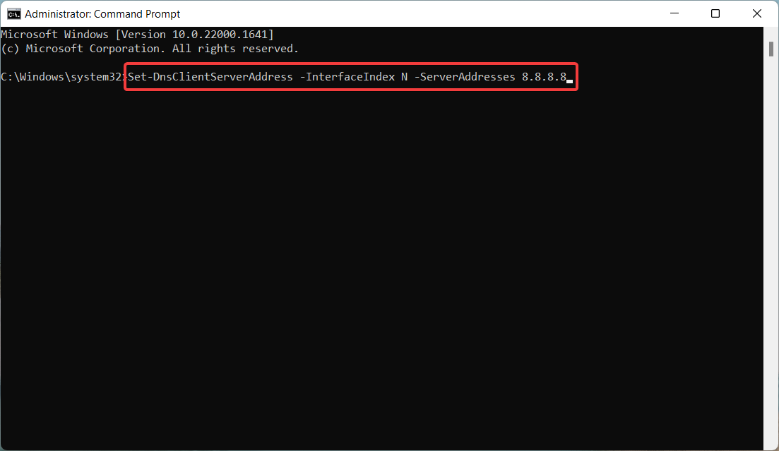 Assign-Primary-DNS-address-using-powershell