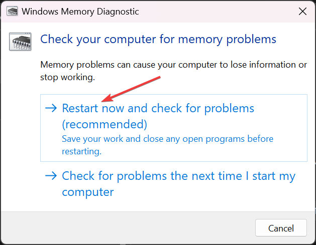 Windows-Memory-Diagnostic-W11-restart