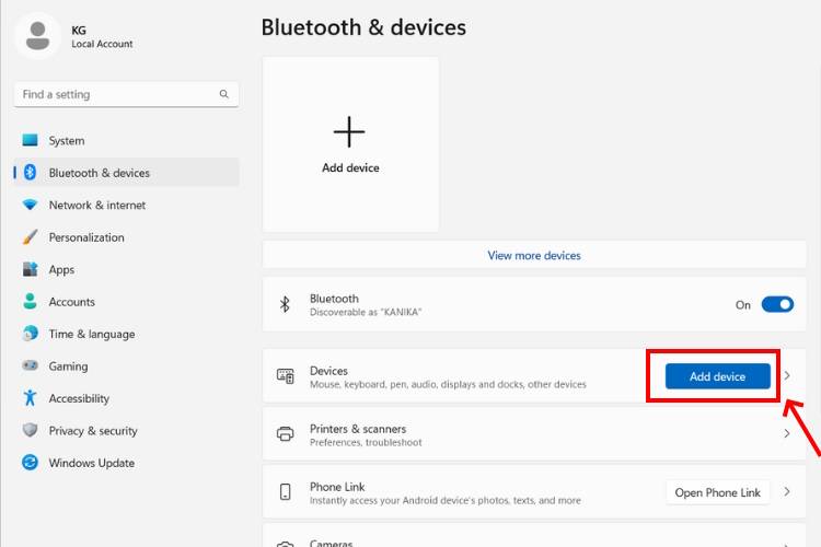 Add-a-Device-option-in-Bluetooth-settings-on-a-Windows-laptop