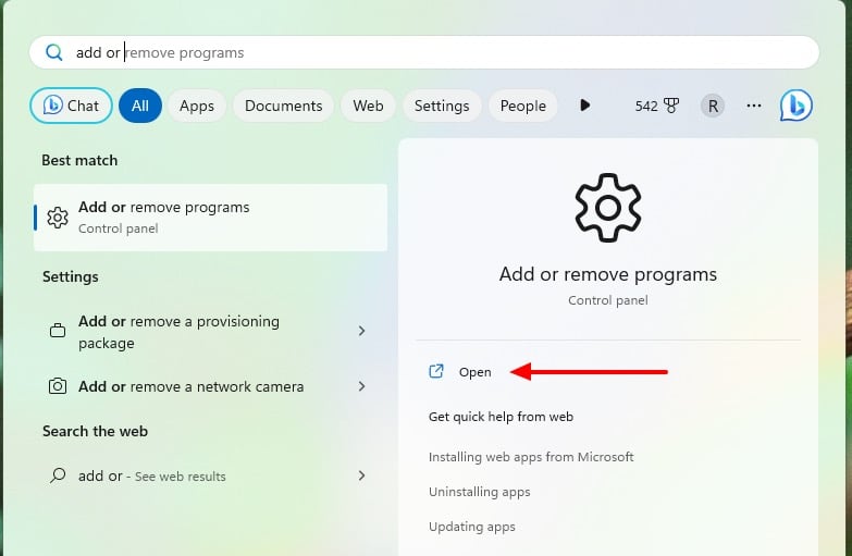add-or-remove-programs