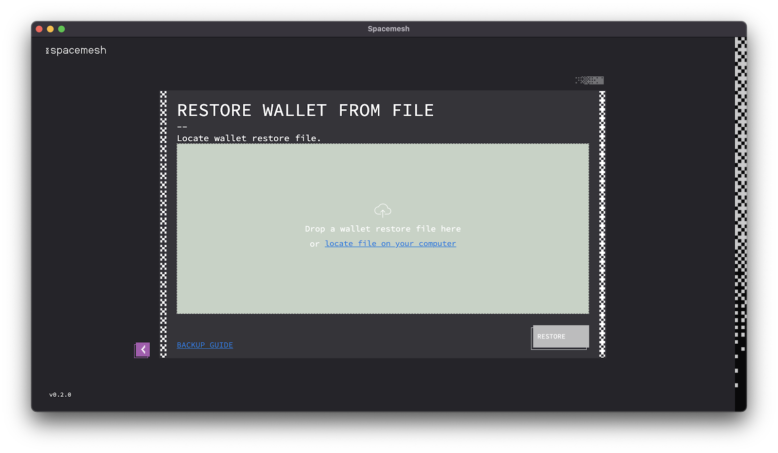 wallet_file_restore