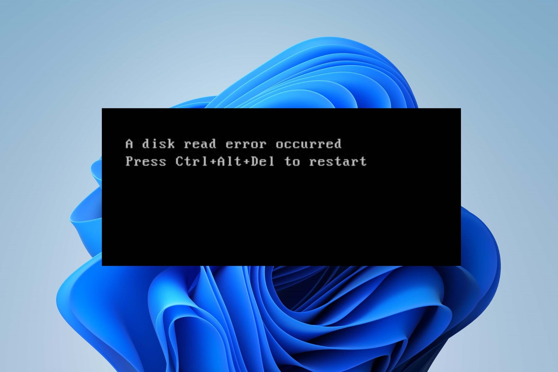 A-Disk-Read-Error-Occurred