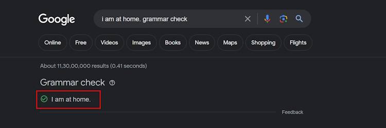 Google-Grammar-Check-feature-in-action