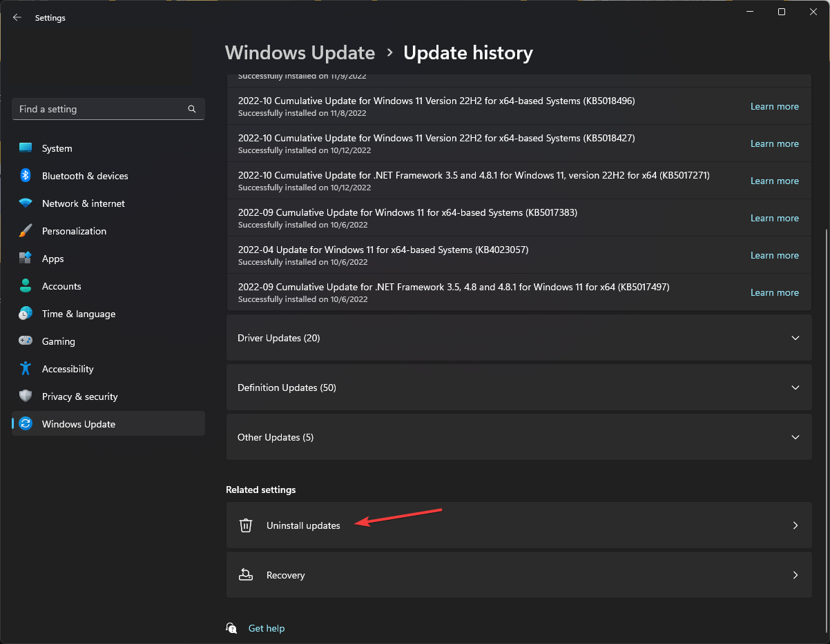 Windows-Update-Update-history