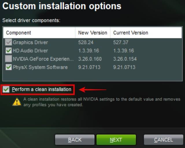 custom-installation-options-in-nvidia-graphics-driver-installation
