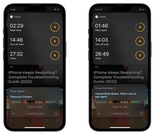 Manage-iPhone-timers-using-Siri