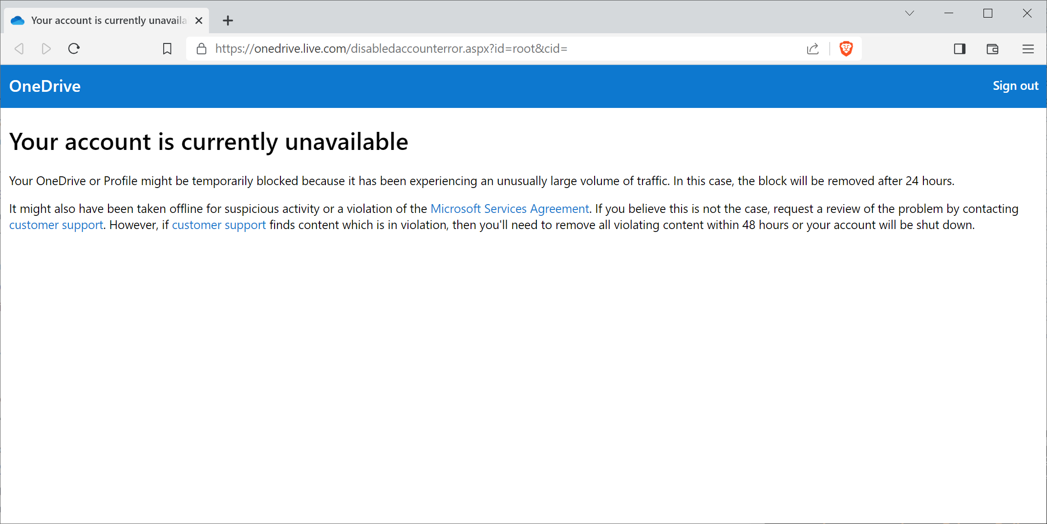 onedrive-your-account-is-currently-unavailable