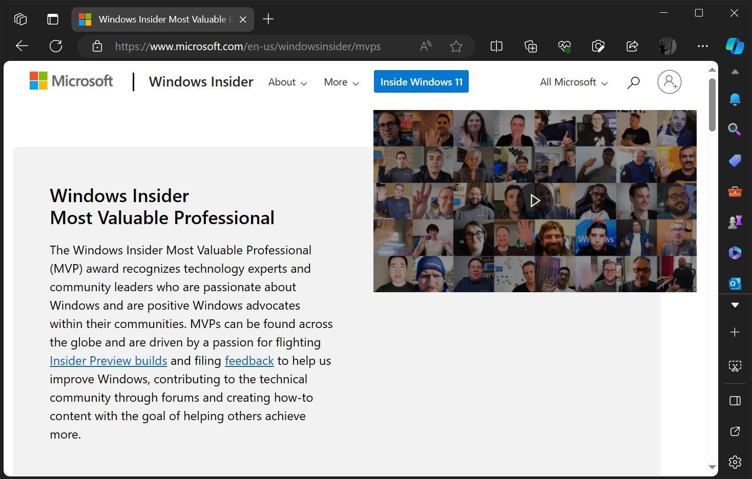 Windows-Insider-MVP-Program