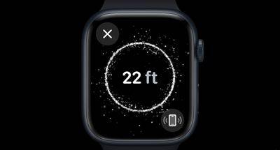 apple-watch-S9-precision-finding-iphone-15