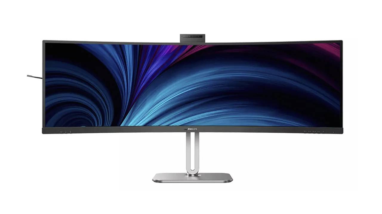 Philips-48.8-inch-SuperWide-curved-monitor-complete-with-webcam-and-Windows-Hello.webp
