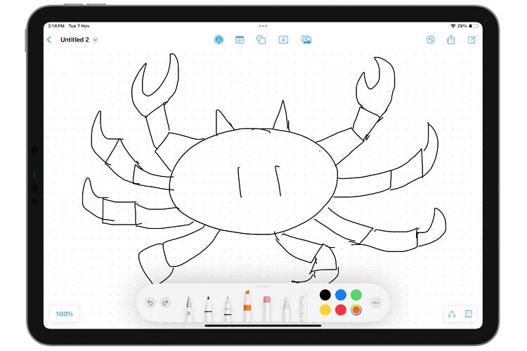 drawing-in-freeform-app-iPad