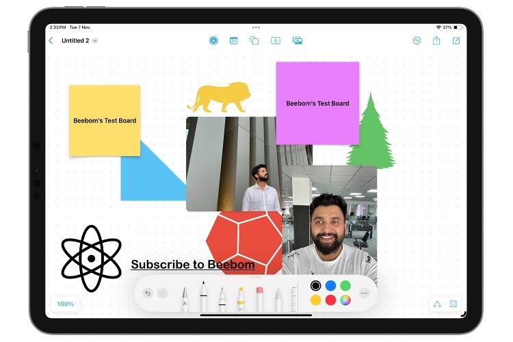 drawing-tools-freeform-app-iPad