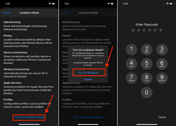 enable-lockdown-mode-on-iPhone